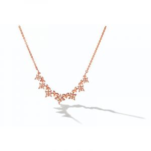 Le Vian 14k Strawberry Gold Diamond Necklace