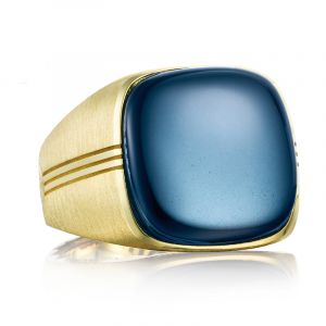 Tacori 18k Yellow Gold Legend Gemstone Men's Ring