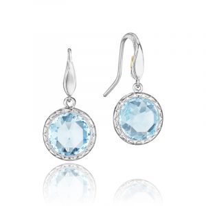 Tacori Sterling Silver Crescent Embrace Drop Earrings