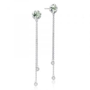 Tacori Sterling Silver Sonoma Drop Gemstone Earrings