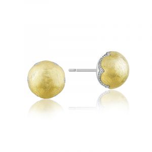 Tacori 18k Yellow Gold Sonoma Mist Stud Earrings