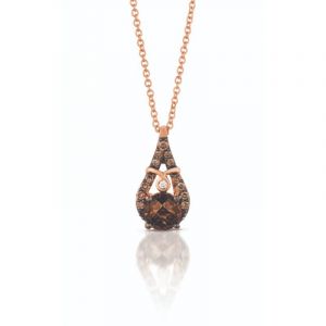 Le Vian Chocolatier® 14k Strawberry Gold Diamond & Gemstone Pendant