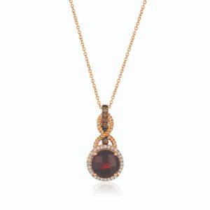 Le Vian Chocolatier® 14k Strawberry Gold Diamond & Gemstone Pendant