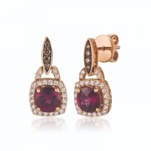 Le Vian Berrylicious Reds 14k Rose Gold Earrings