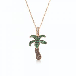 Le Vian Costa Smeralda Emeralds™ 14k Rose Gold Necklace