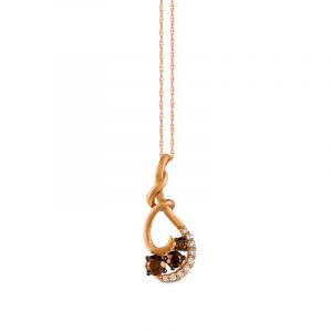 Le Vian Chocolate Diamonds® 14k Rose Gold Necklace