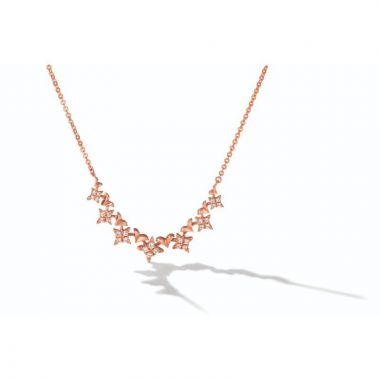 Le Vian 14k Strawberry Gold Diamond Necklace