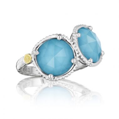 Tacori Sterling Silver Gemma Bloom Gemstone Women's Ring